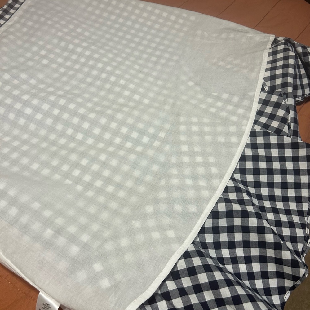 Talbots petit gingham skirt - Picture 7 of 9